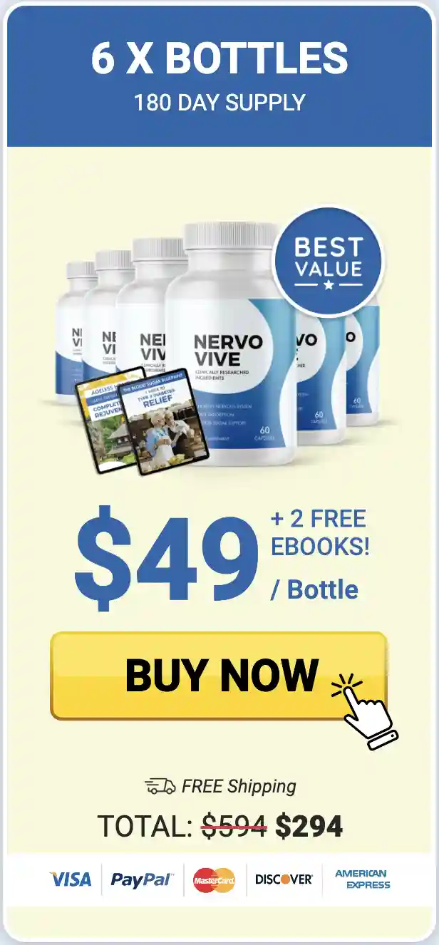 nervovive six bottles pack