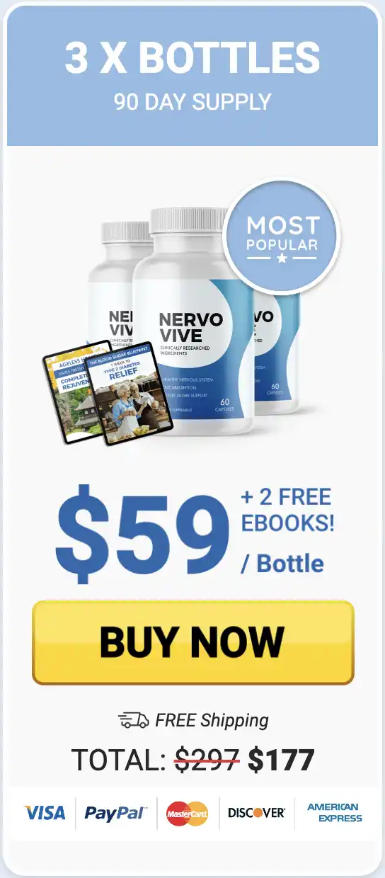 nervovive three bottles pack